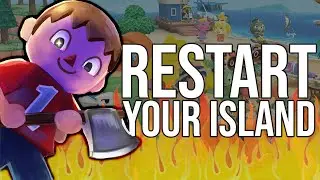 How to RESTART your Island in Animal Crossing: New Horizons!