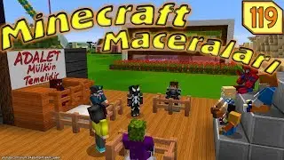 ÖRÜMCEK ADAM MAHKEME KURDU Abuzi'nin Avukatı Kim ? [Minecraft Maceraları 119]