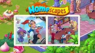 The Sorceress and The Knight - Homescapes - Amusement Park - Day 4