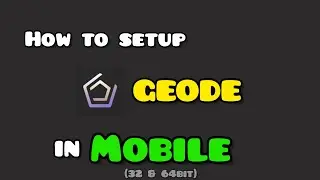 How to Install Geode in Mobile? | Geometry Dash 2.2 | OLD TUTORIAL (Check Comments)