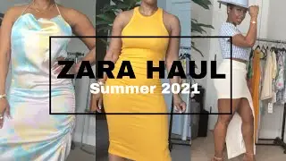 ZARA TRY-ON HAUL (NEW IN SUMMER VACATION)| 2021 |wan monique