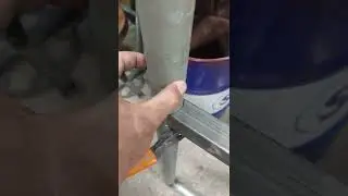ya casi tenemos la puerta de la parcela terminada