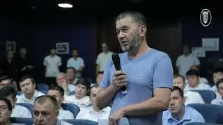 Шаҳар прокурори Улуғбек Қосимов бошчилигида  очиқ мулоқот тарзида йиғилиш ўтказилди.