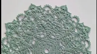 Салфетка крючком. (Лариса) Вторая часть. Крючок. Крючок для начинающих.