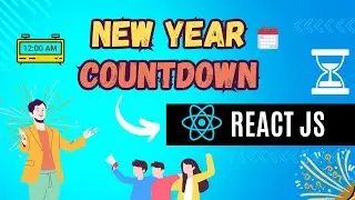 🌐✔ReactJs Countdown timer | New year Countdown | ReactJs Tutorial