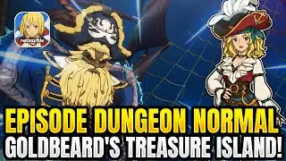 Goldbeard's Treasure Island Episode Dungeon Normal!🏝️ 【Ni no Kuni: Cross Worlds】