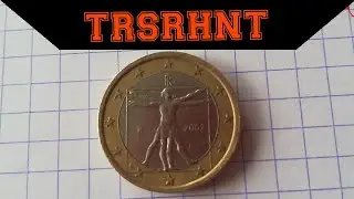 Seltene italienische 1-Euro-Münze 2002 mit fehlerhafter Prägung: Leonardo da Vincis Homo Vitruvianus