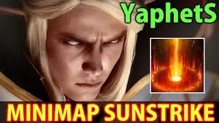 YaphetS Invoker- Dota 2: Minimap Sunstrike