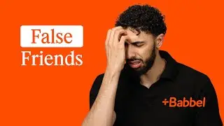 English and French False Friends
