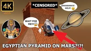 Going to MARS and finding EGYPTIAN PYRAMID in ROBLOX *We had to make a sacrifice 😭*