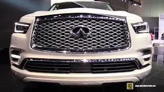 2018 Infiniti QX80 - Exterior and Interior Walkaround - 2017 LA Auto Show