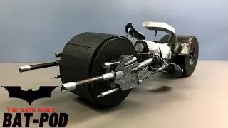 DIY The dark night Batpod|how to make Batpod|The dark night Batpod|Batman motorcycle|THE BAT - Pod