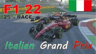 F1 22 25% Race at Italian Grand Prix /PS4