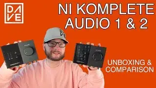 Native Instruments Komplete Audio 1 & Audio 2 Unboxing And Comparison With Scarlett 2i2