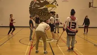 Bandits vs. Brooks Junior High Floor Hockey