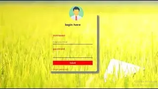 How to make transparent login web page using html and css