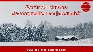 Sortir du plateau de stagnation dans l'apprentissage du japonais ?