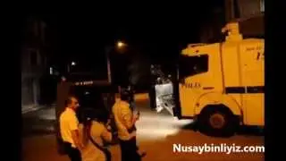 Nusaybin'de sıcak saatler yaşandı
