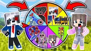 НУБ И ПРО НАШЛИ SCP КОЛЕСО ФОРТУНЫ в МАЙНКРАФТ НОВАЯ РУБРИКА РАКУН И ДОЧКА