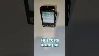 Nokia n95 8gb. incoming call