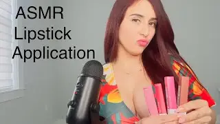 ASMR Lipstick Application | Mouth Sound