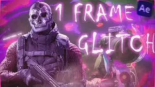 1 Frame Glitch Tutorial ll Gaming Montage ll Free Preset ll After Effects 2022