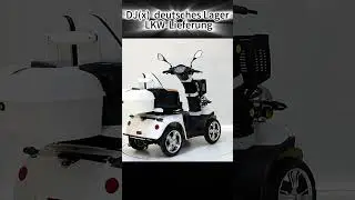 DJ(x)-Weiss -Elektromobil-Mobilitätsroller mit 4 Rädern-Seniorenmobil-deutsches Lager-LKW-Lieferung