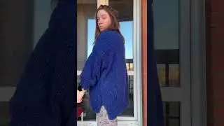 I made a new sweater 😍🎉🎉🎉 #вязаниекрючком #вязаниеспицами #свитер #видео #красота