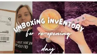 UNBOX INVENTORY W/ ME | BODY BUTTERS ARE FINALLY BACK!