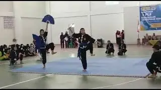 KIPAS VS GOLOK PENDEKAR WANITA PENCAK SILAT IKSPI KERA SAKTI