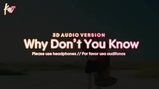 CHUNG HA 청하 - Why Don't You Know (3D Audio Version)