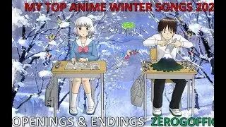My Top 20 Anime Winter Openings & Endings Songs 2020