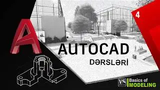 AutoCAD  dərsləri  4 Rectangle and Polygon