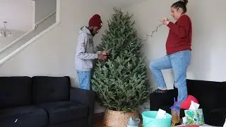 Setting Up Our Christmas Tree Pt. 1