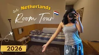 Netherlands Student Housing Room Tour 2026 | What €370 Gets You in Enschede | International Student