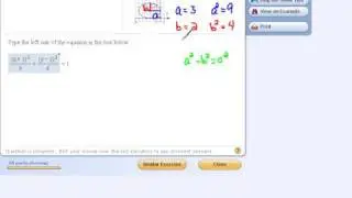 Finding the Equation of an Ellipse 7.3