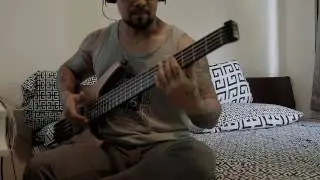 24K Magic Live! - Bruno Mars ( Bass Guitar Cover )