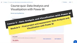 data analysis and visualization with power bi coursera week 6 answers || theanswershome
