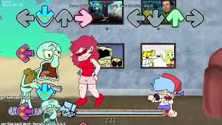 Friday Night Funkin (FNF) Spongebob parodies V3.5 Get Him Back V3.5 Gameplay