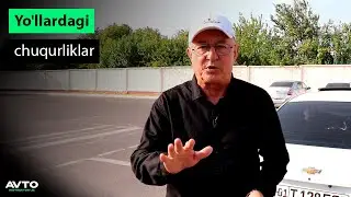Qanday qilib yo'lda chuqurga tushib qolmaslik kerak? | Avtoinstruktor Uzbekistan