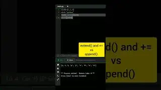 Do you know this fact in python? 