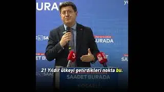 ‘‘Bu yolsuzluğa, bu talana bu israfa dur diyecek olan yegane hareket MİLLİ GÖRÜŞTÜR."