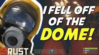 RUST | FALLING off DOME & LOOTING the LAUNCH SITE (Solo Survival Gameplay) Fresh spawn to FULL GEAR!