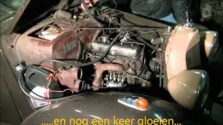 Mercedes 170d starten na 20 jaar stilstand.