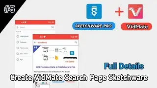 How to add sreach page in Vidmate App for Sketchware Pro 