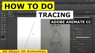 How to do simple tracing in Adobe animate cc vector art