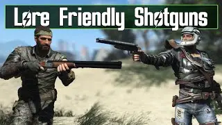 7 Lore Friendly Shotguns - Fallout 4 Mod Bundle