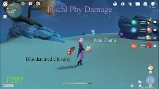 Genshin Impact Fischl Phy DMG | C5 | Bloodstained & Pale Flame |F2P?