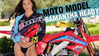 #RiskMotoModel - Samantha Heady Top Motocross Models with #RiskRacing - #riskracingmoto