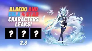 Eula and Albedo 4 Star Characters Leaks | Genshin Impact